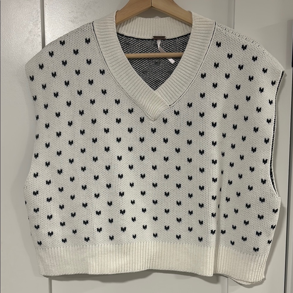 Free people oversized sweater vest